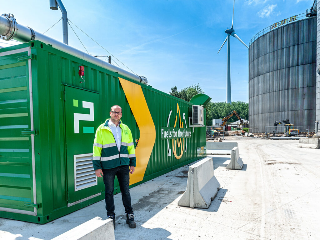La deuxième cabine d’injection de biométhane est opérationnelle à Quévy, près de Mons