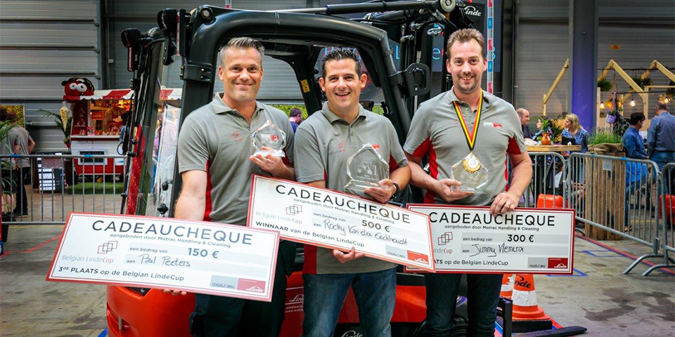 De Belgian LindeCup bekroont op 15 juni de beste heftruckchauffeur van het land